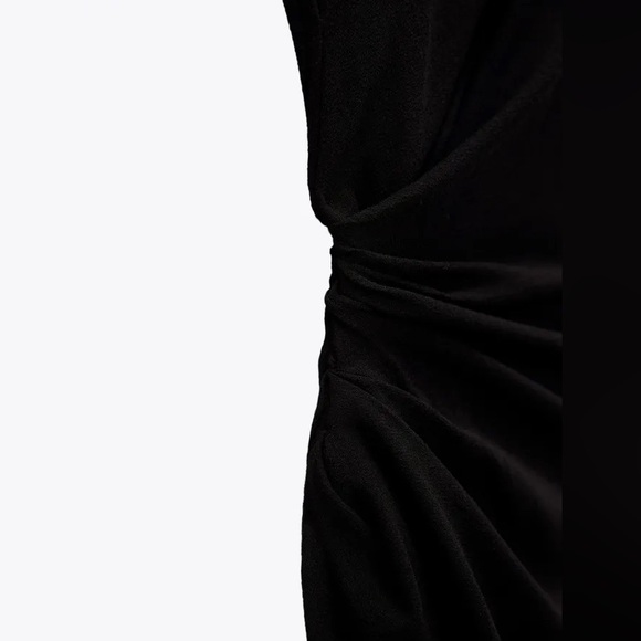 NWT Zara Narciso Rodriguez Gathered Dress Limited Edition - Picture 4 of 7